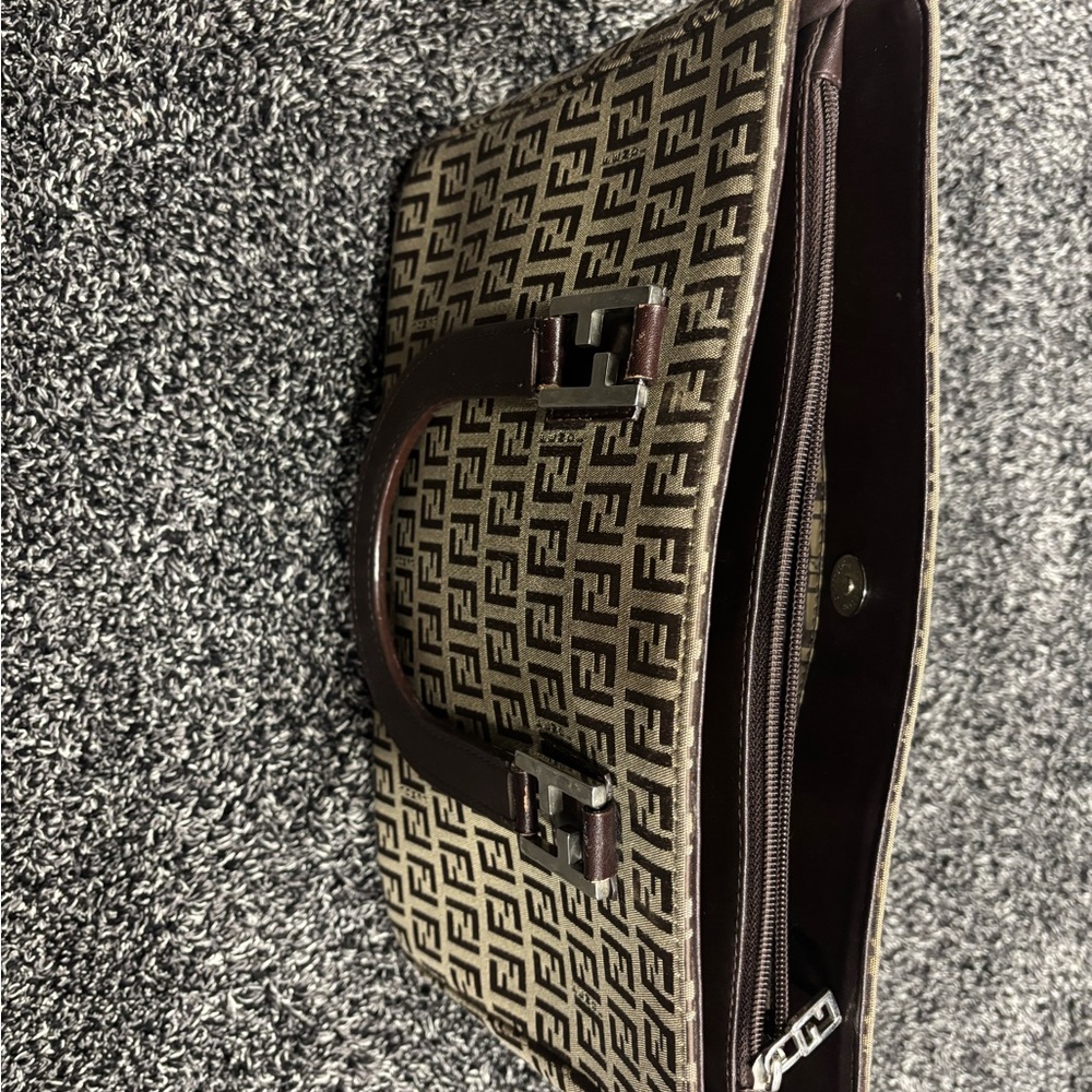 Fendi- Designer Brown Patterned Men's Bag